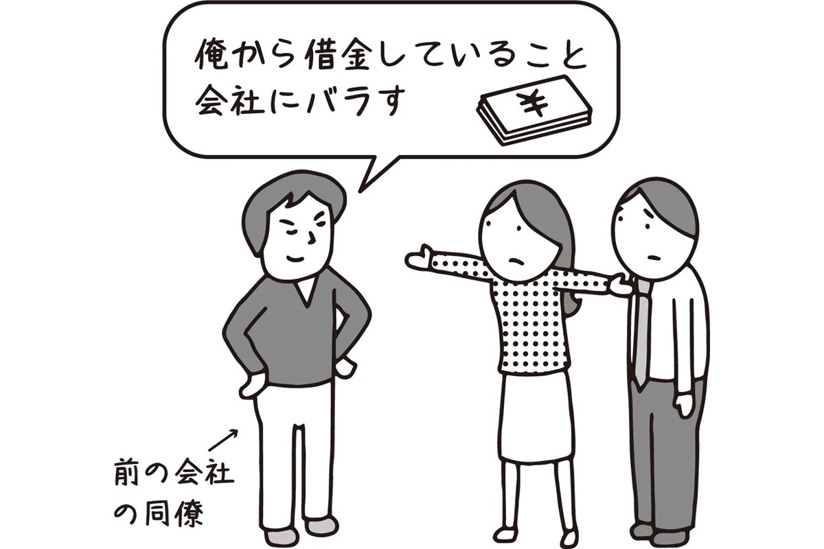 借金してること会社にバラすぞ と脅される日々 解決策を弁護士に聞いた マネーポストweb