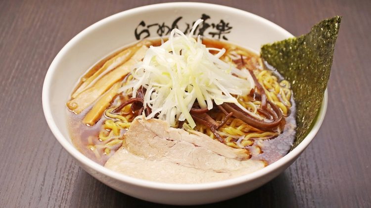 利尻らーめん味楽・焼き醤油らーめん（写真提供／新横浜ラーメン博物館）