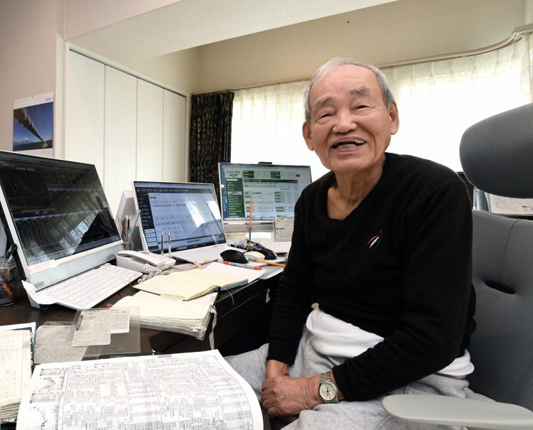 株式投資歴68年の藤本茂さん