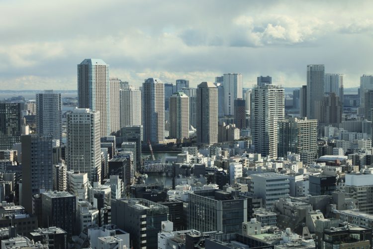 日本の不動産市況に異変か（時事通信フォト）