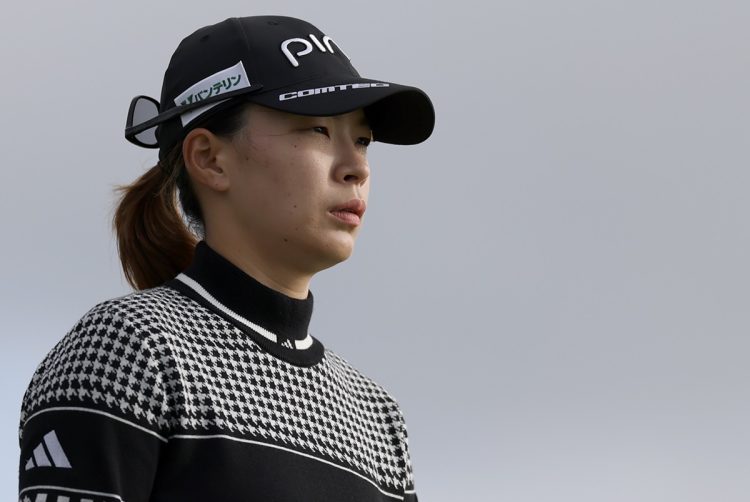 全英女子オープンでは予選落ちとなった渋野（写真・GettyImages）