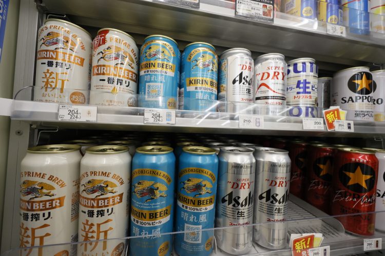 サントリー、キリンビールはともに新たな“看板商品”に手応えを感じているという（撮影／木村圭司）