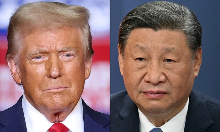 過去には米中が「準同盟関係」だったことも（写真は左からトランプ氏、習近平氏／AFP＝時事）