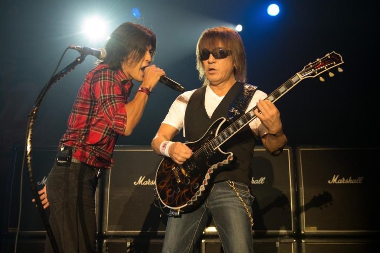 2012年、初のニューヨーク公演を果たしたB’z（Getty Images）