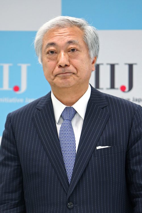 日本テレビHDで社外取締役を務める財務省OBの勝栄二郎氏（時事通信フォト）