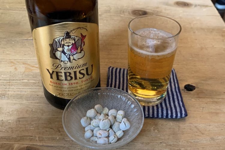 寒い日に飲むビールもまた旨いのだ